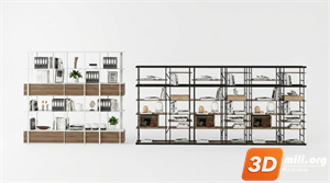 Decorative cabinet Skp Files